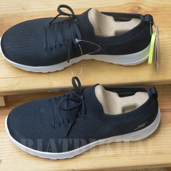 Ladies' GoWalk Joy BLACK Skechers  sneakers - Picture 2 of 4